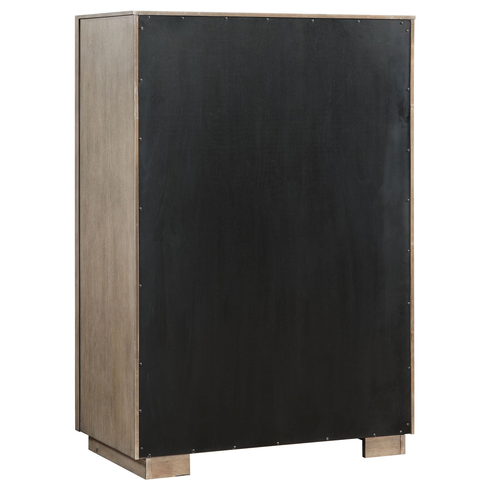 Prescott - 5 Drawer Bedroom Chest With Mitered Trim - Taupe