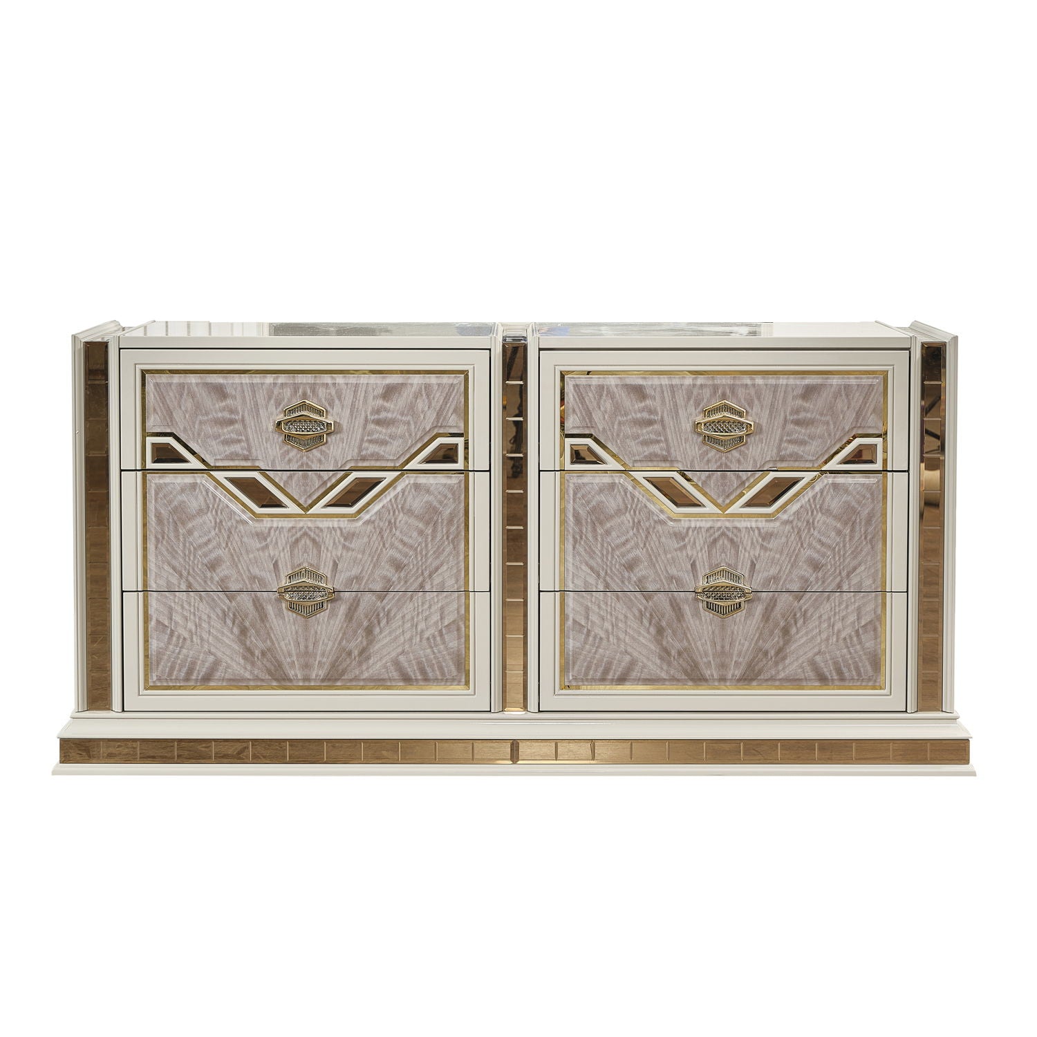 Omari - 6 Drawer Dresser - Beige