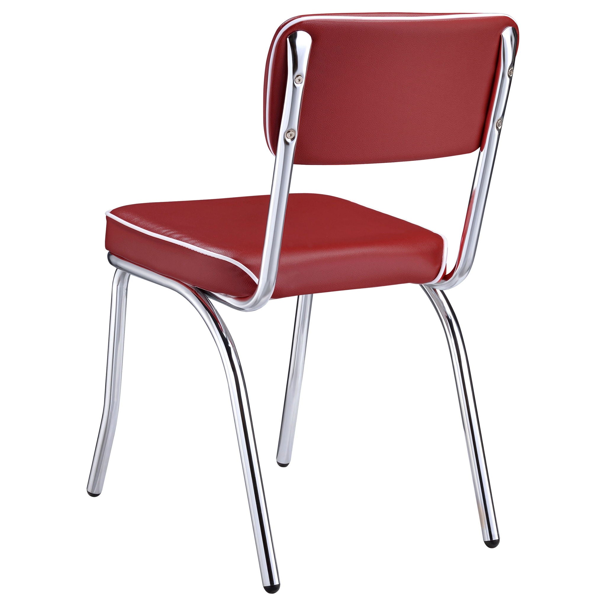 Open Back Upholstered Side Chairs (Set of 2)