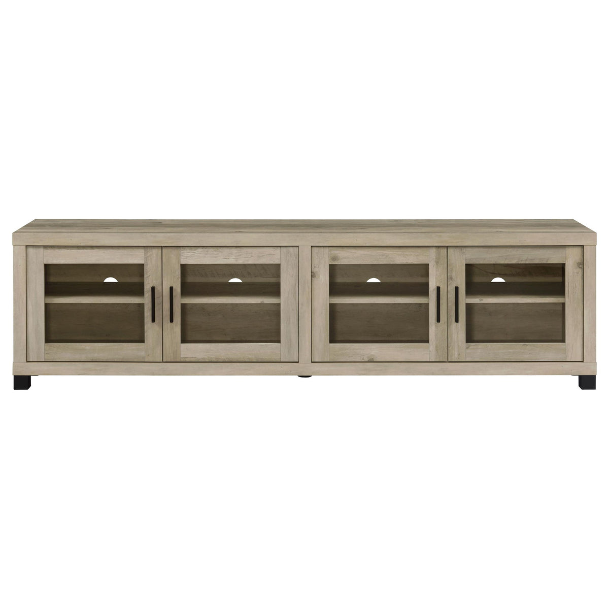Heron - 3 Piece Entertainment Center With Adjustable Shelving