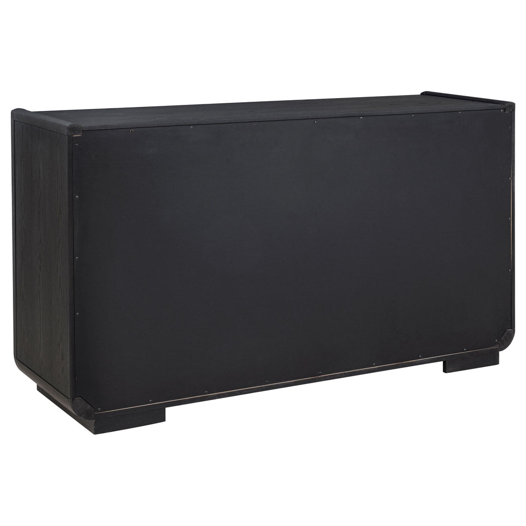 Bangor - 2 Drawer Dining Sideboard Server - Black