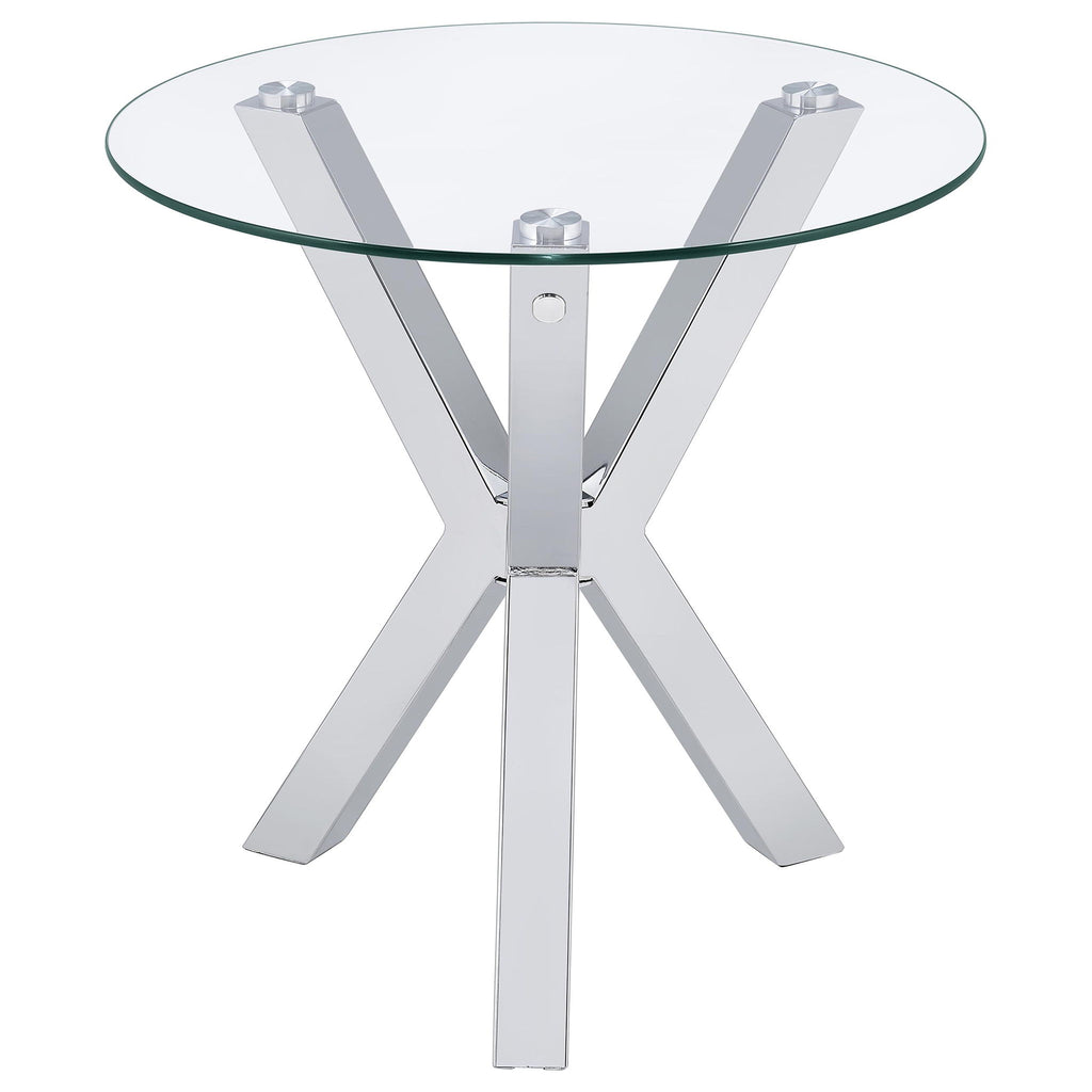Alexa - Round Coffee And End Table Set