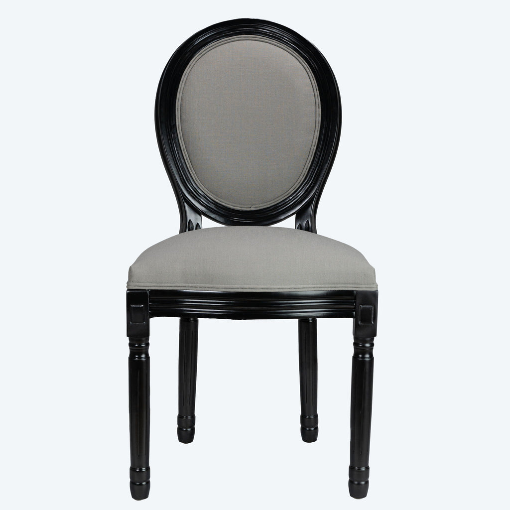 Upholstered & Round Back Dining Chairs (Set of 2)