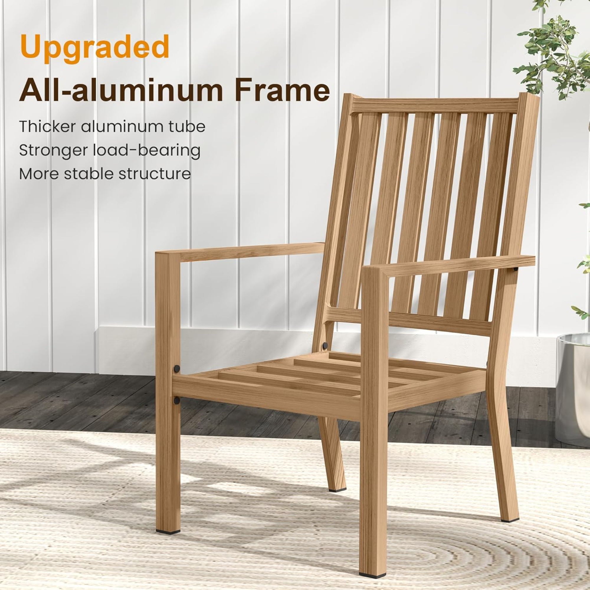 Patio Dining Chairs With Thick Cushions
