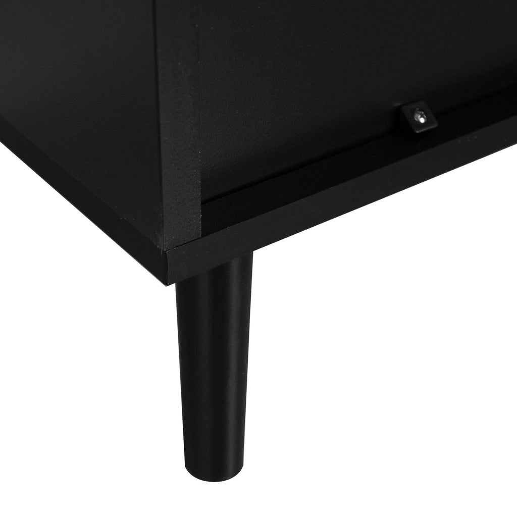 3 Drawer Cabinet, Suitable For Bedroom - Black