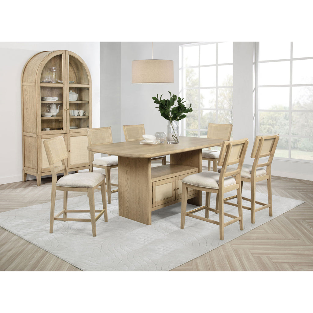 Kimpton - 4 Door Dining Display Cabinet - Beige