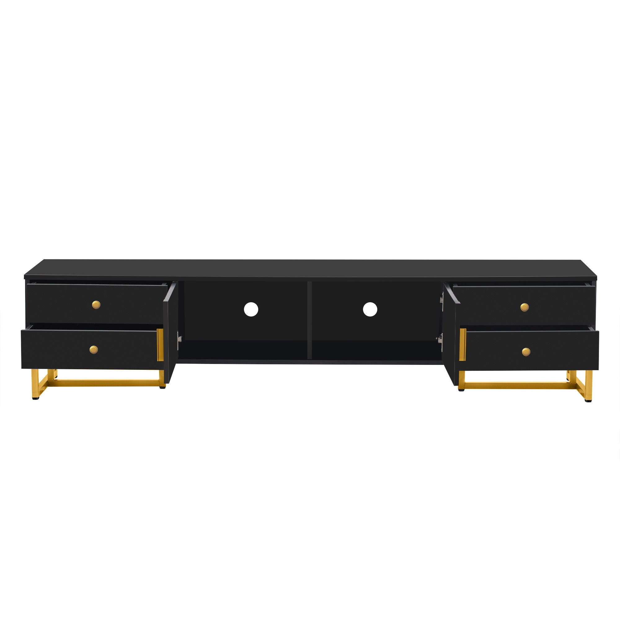 TV Stand With Storage For Living Room