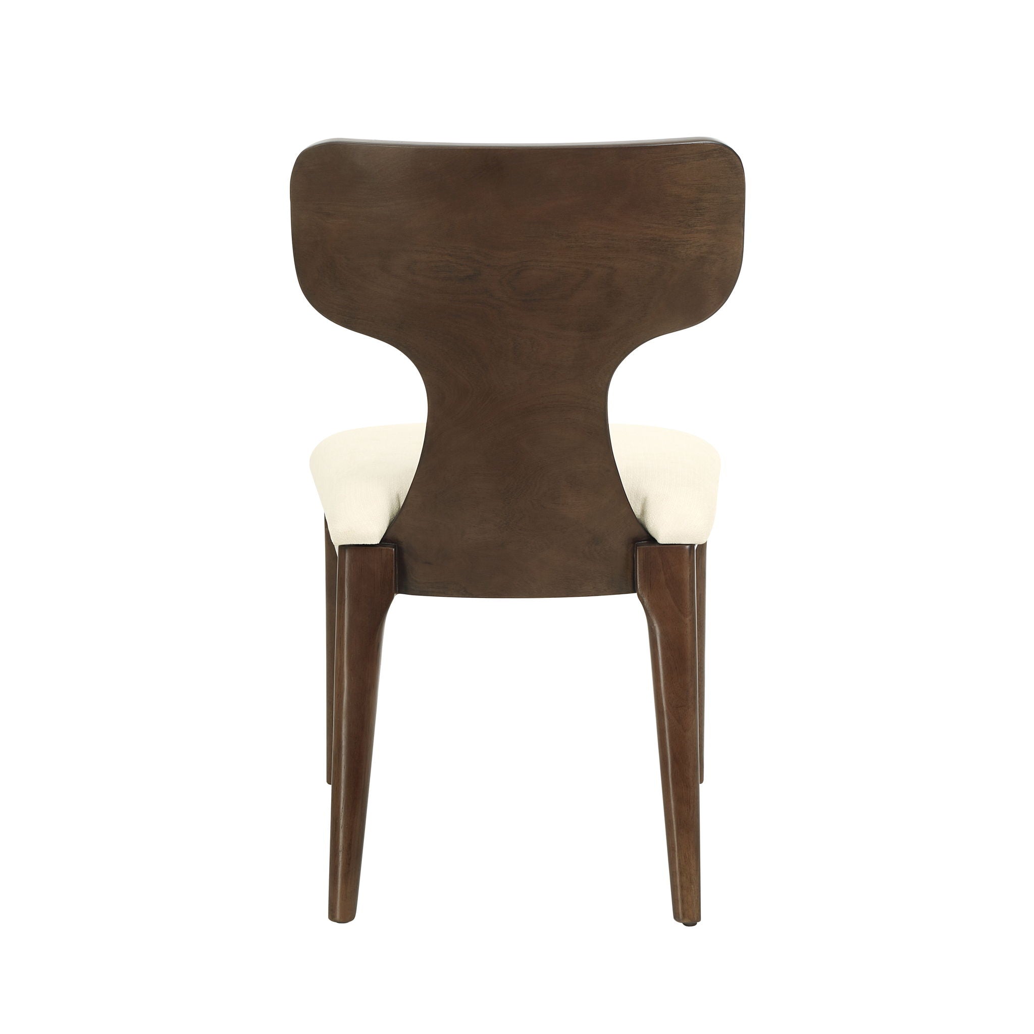 Koen - Side Chair (Set of 2) - Beige / Brown Oak