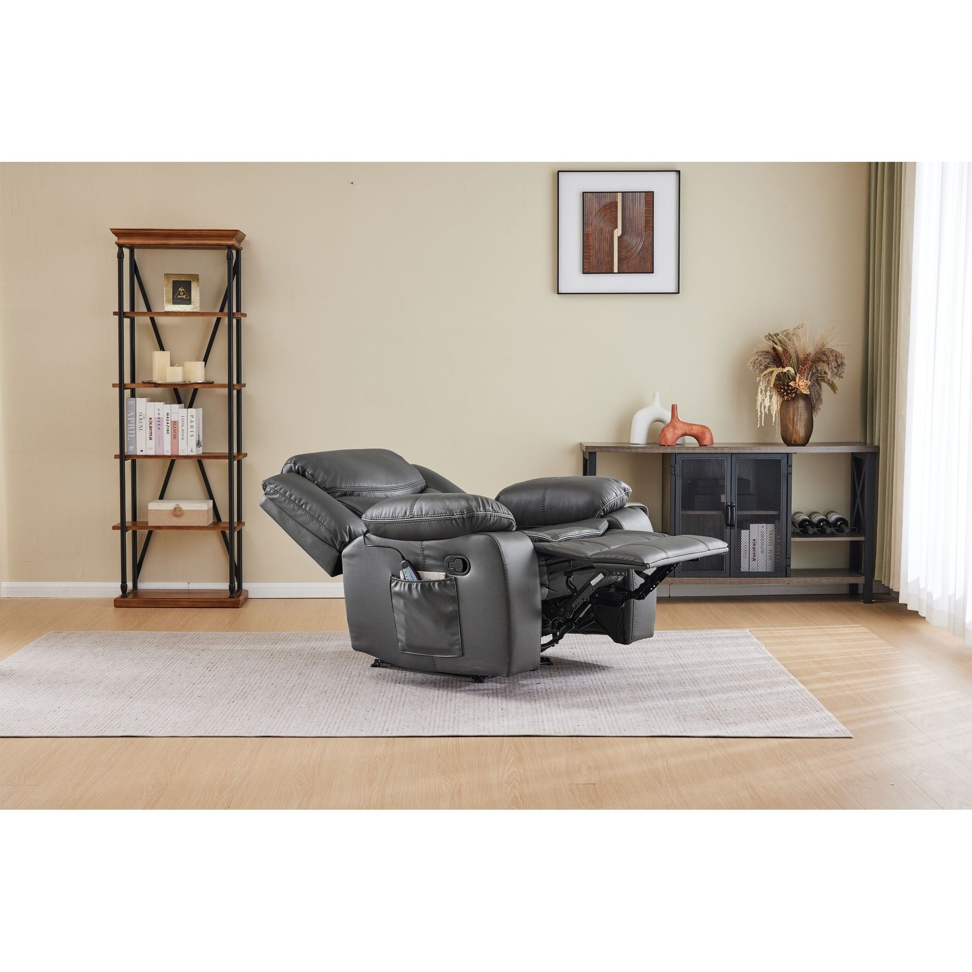 Recliner Chair With Vibration And Heating