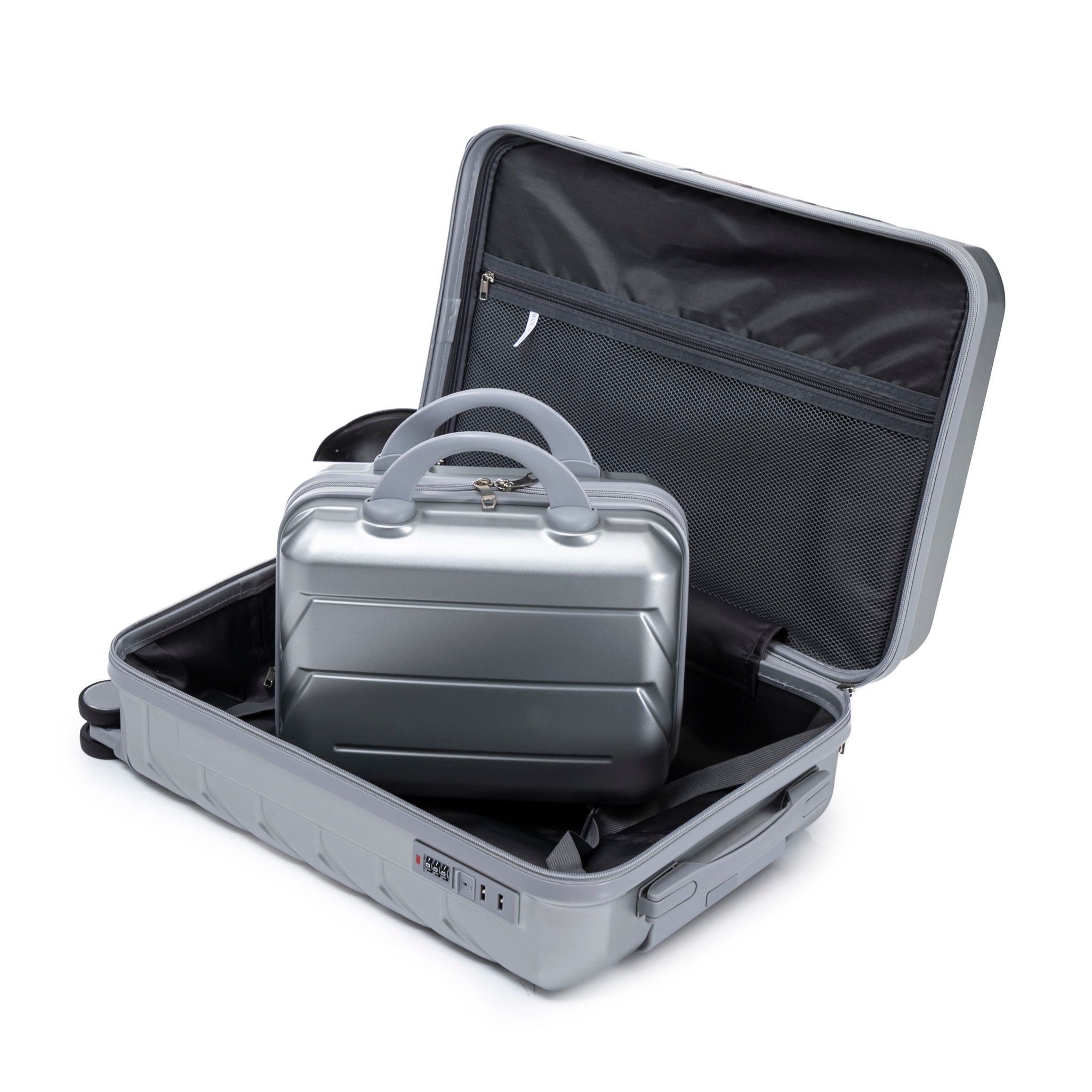 Spinner Luggage Set With Combination Lock