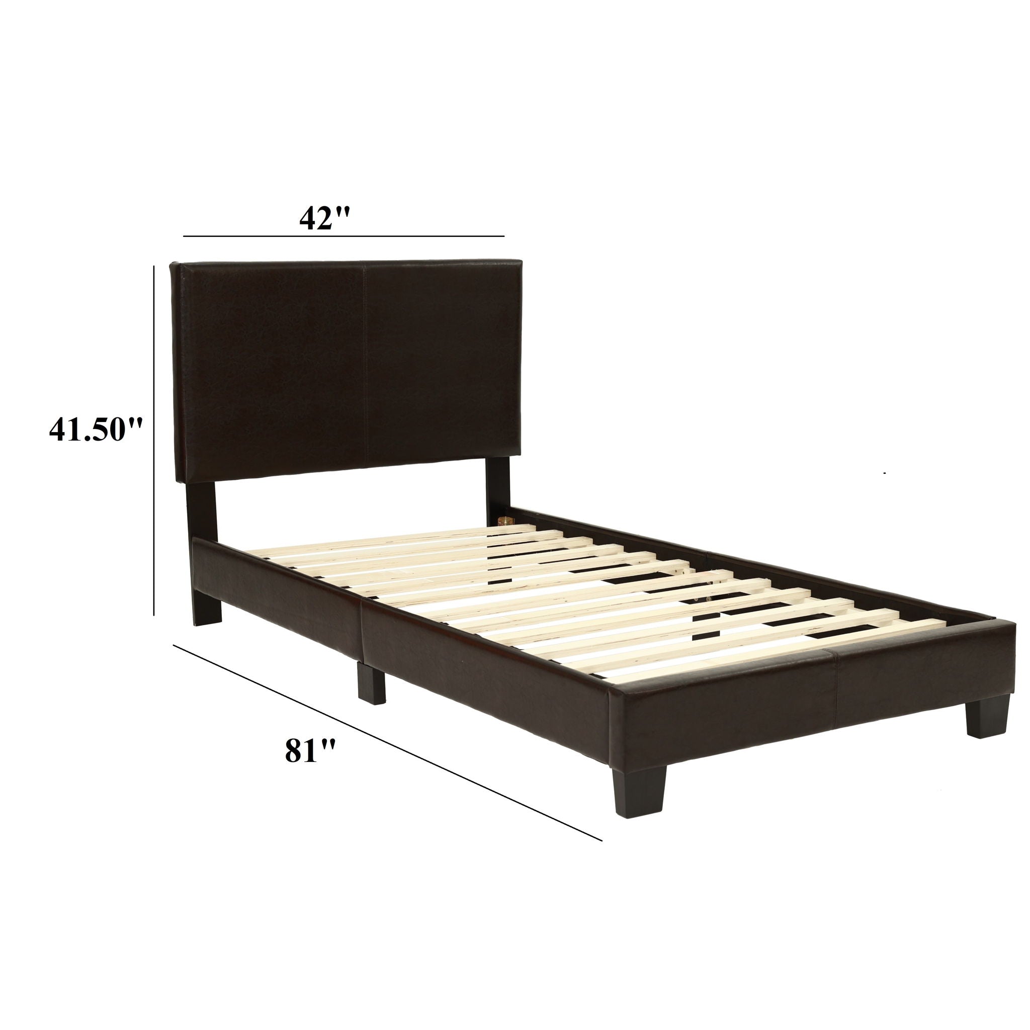 Upholstered Bed With Adjustable Headboard