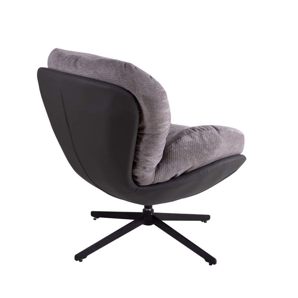 360° Swivel Office Chair, No Wheels