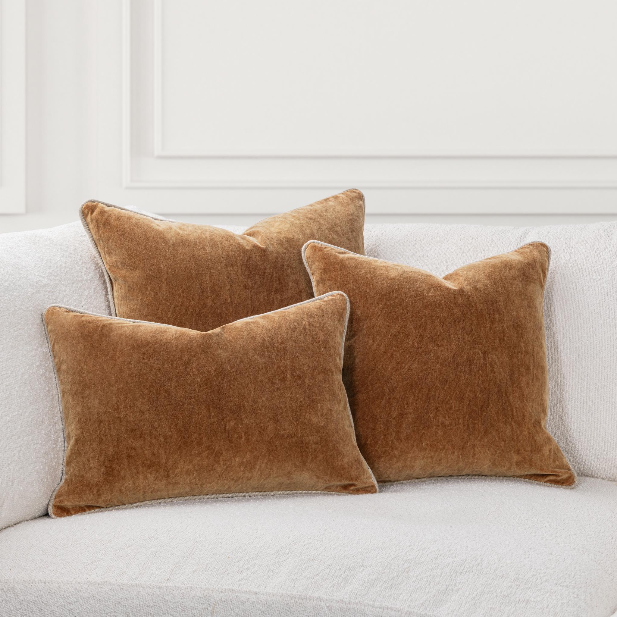 Heirloom Velvet - SLD Pillow - Turmeric