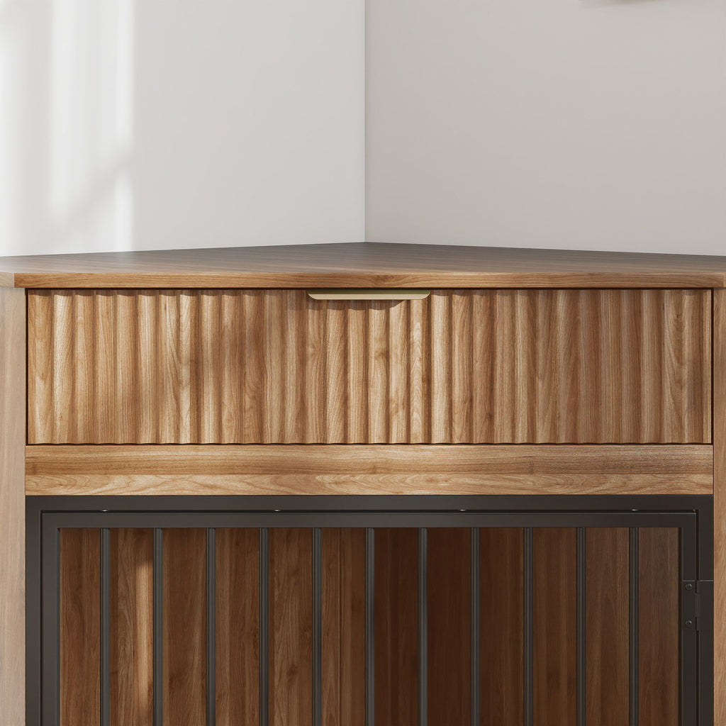 Corner Dog Crate