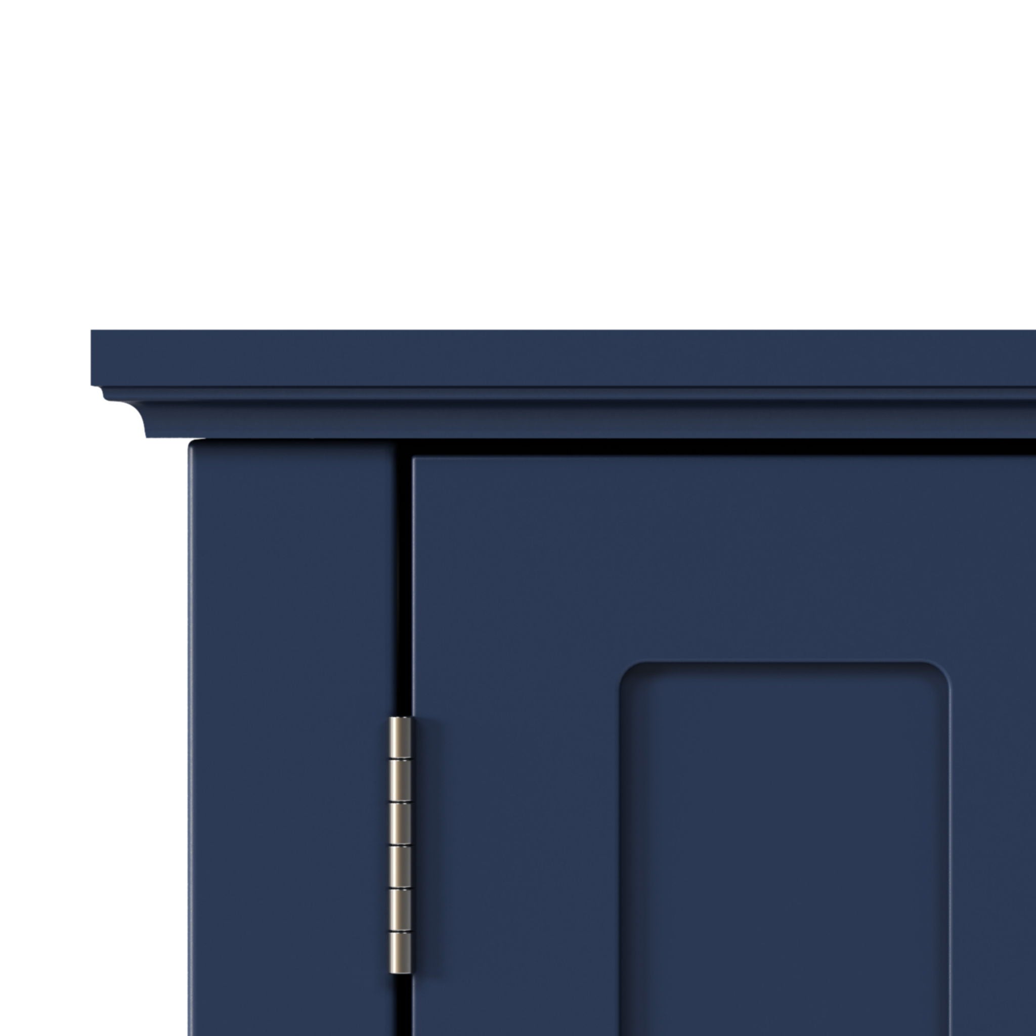 Multi Functional Wall Mounted Cabinet With Adjustable Shelves For Bathroom