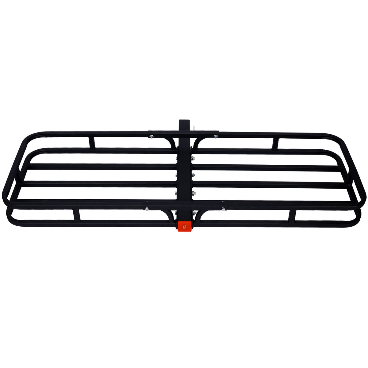 Heavy Duty Steel Hitch Mount Cargo Carrier Rack For SUV, Truck, Car With 2" Receiver - Black