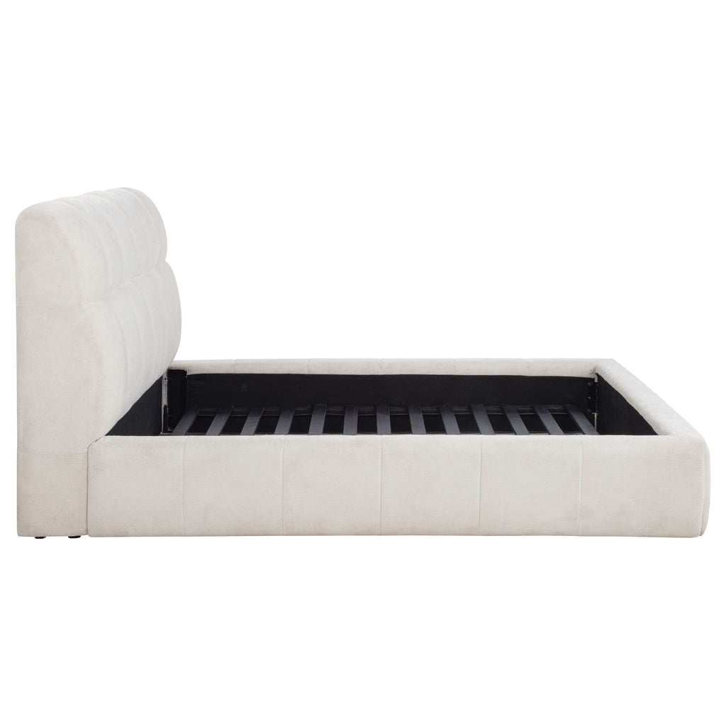 Branson - Platform Bed With Tufted Headboard