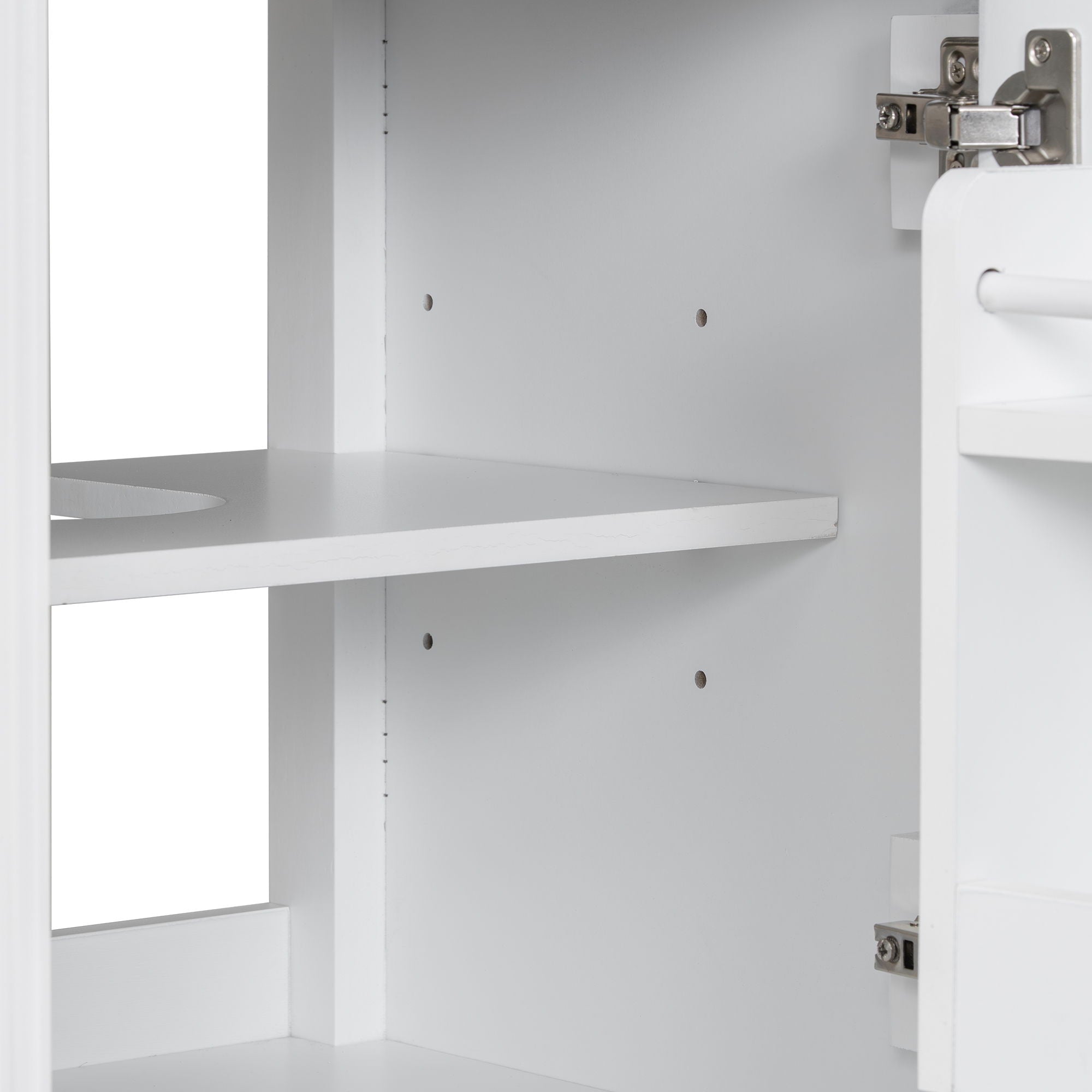 Bathroom Vanity With Sink, Adjustable Shelf, Tilt-Out Drawer