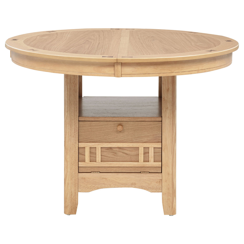 Davis - Extension Leaf Dining Table - Light Oak