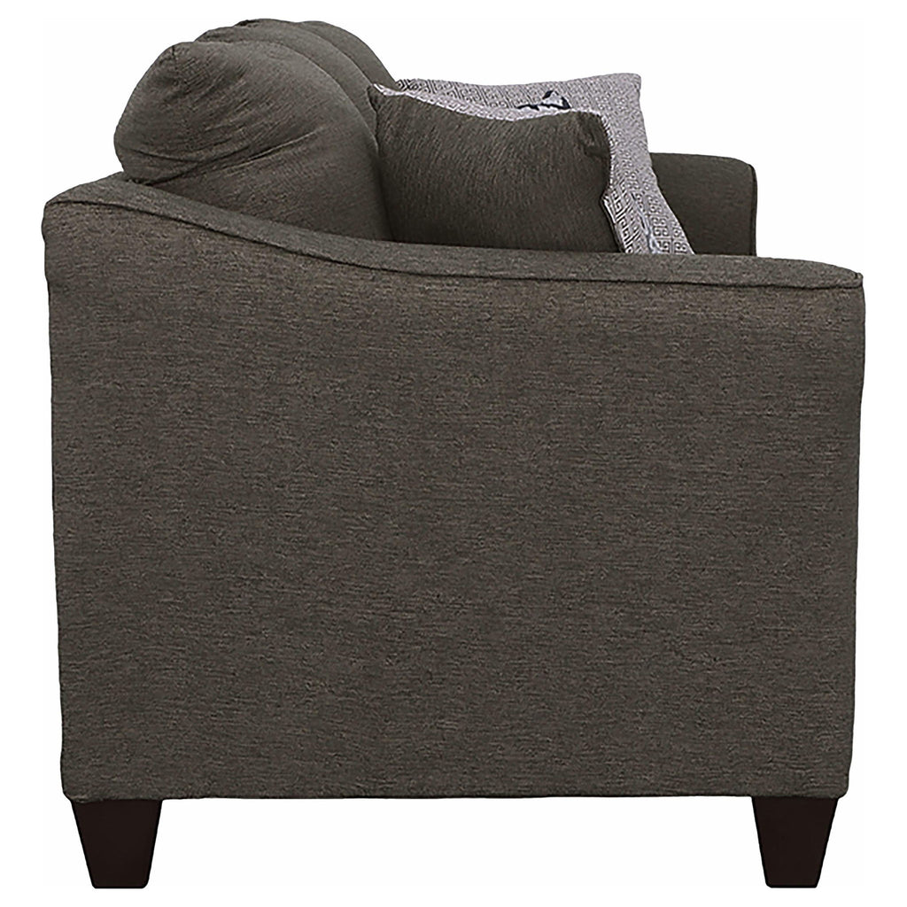 Ralston - Sofa With Accent Pillows - Gray