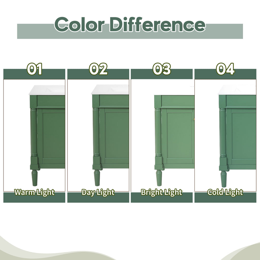 Bathroom Vanity Cabinet With Sink, Soft Close Doors, Storage Cabinet