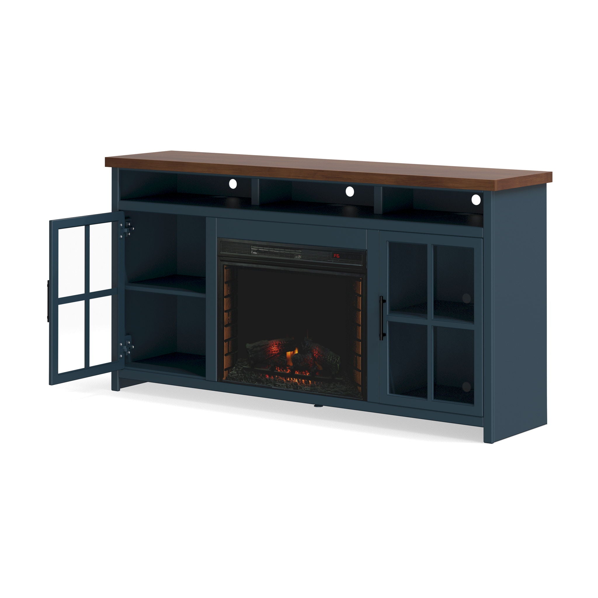 Nantucket - Fireplace TV Stand Console
