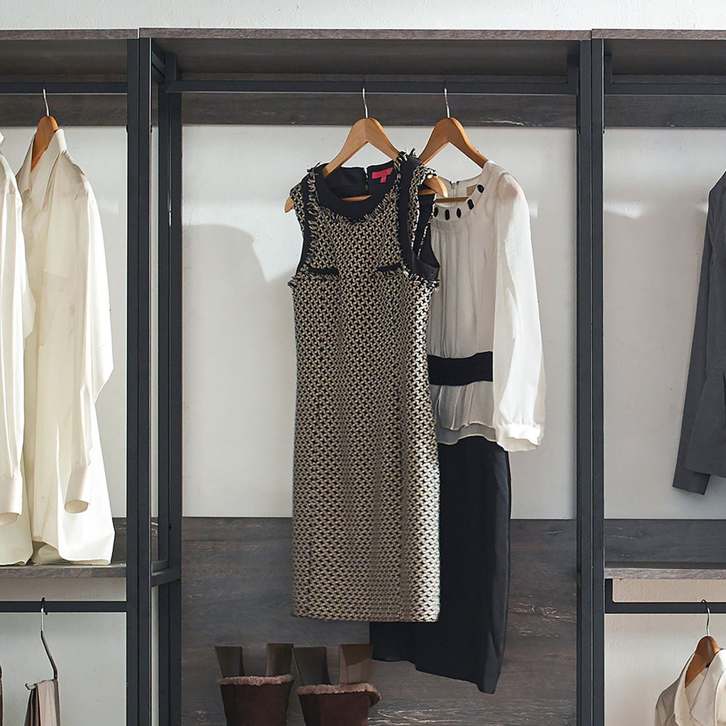 Monica - Walk-In Closet System & Modular Design - Rustic