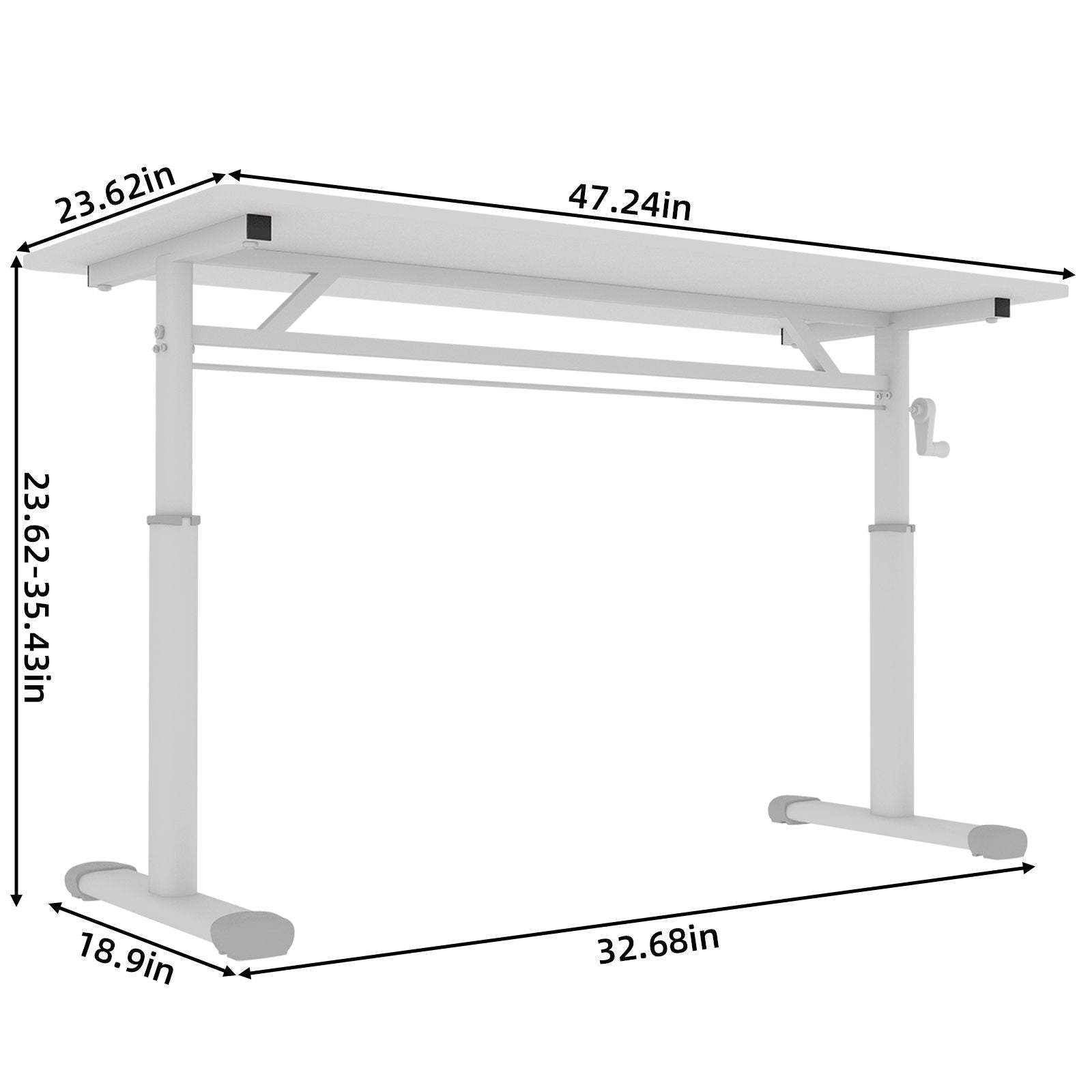 Adjustable Home Office Desk