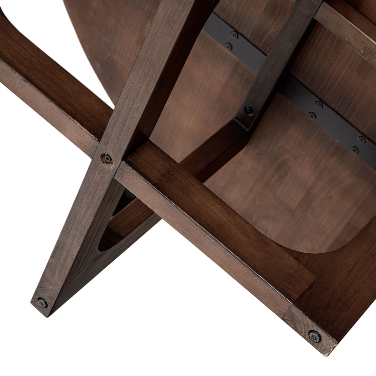Pino - Round Dining Table - Dark Brown