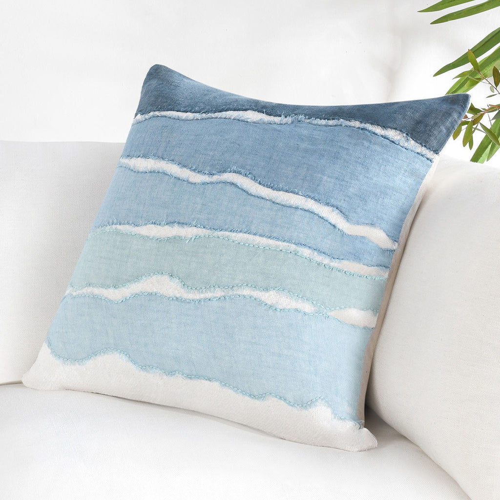 Bikram - Pillow - Capri Blue Multi