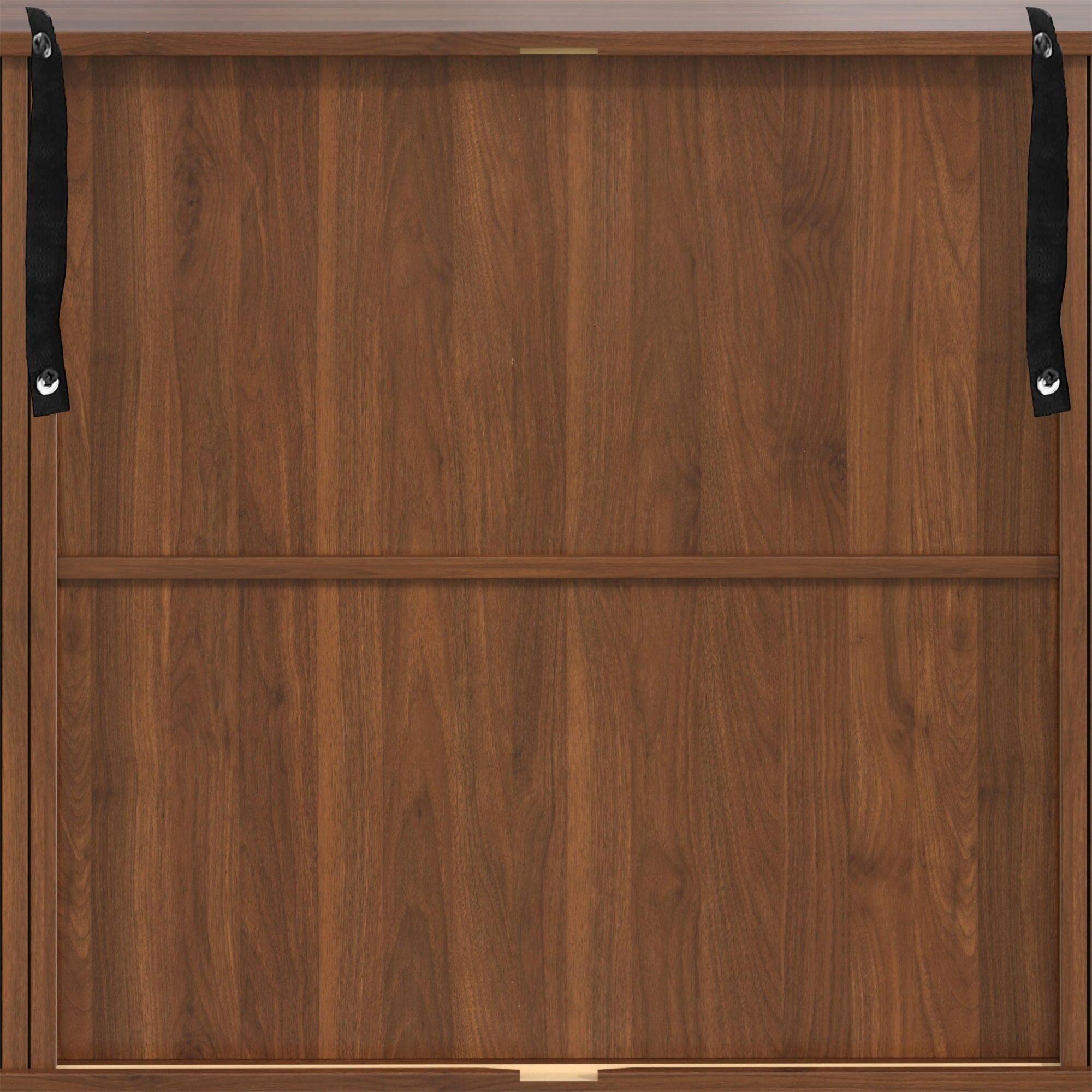 Fluted Liquor & Coffee Bar Cabinet With 6 Wine Racks And 3 Glass Holders