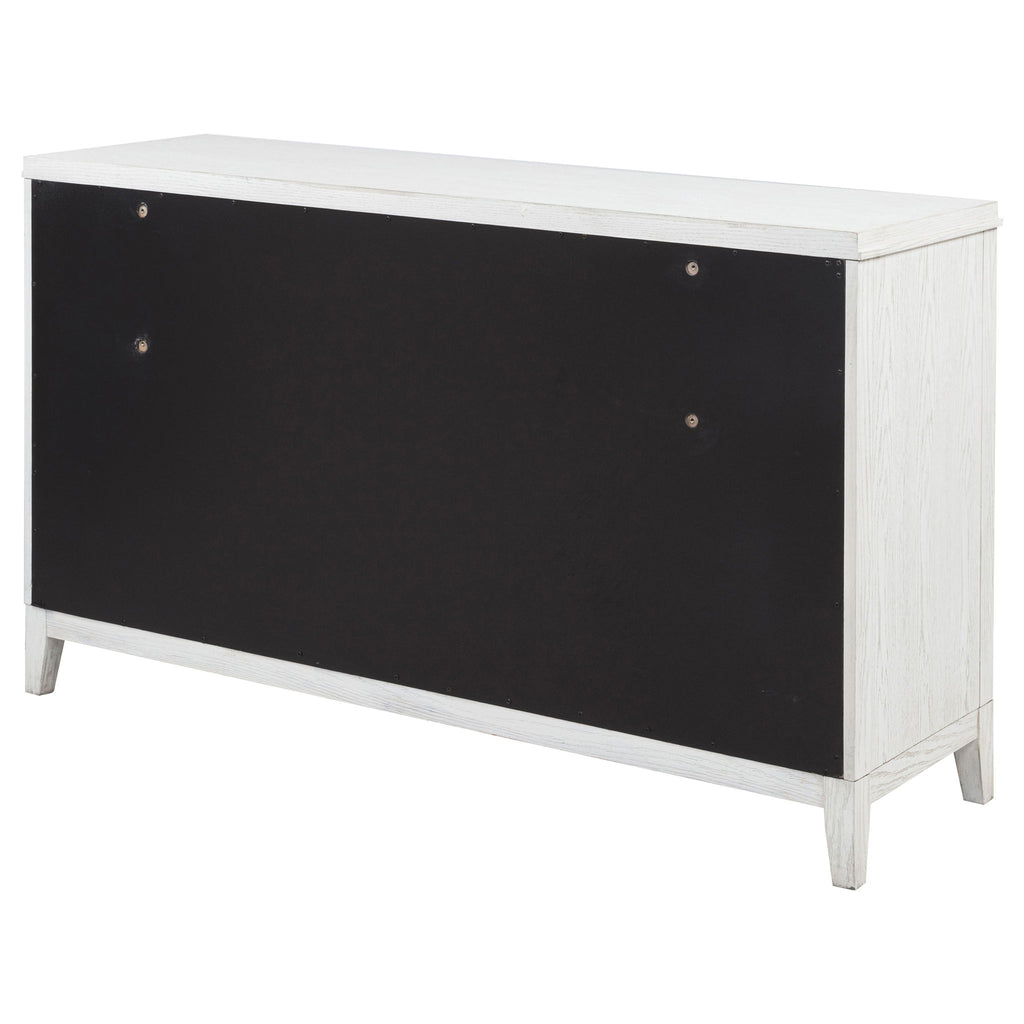 Inverness - 6 Drawer Bedroom Dresser - White