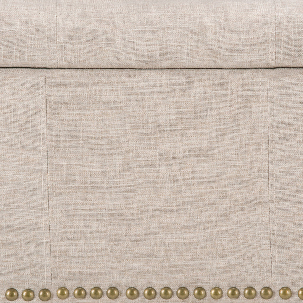 Kingsley - Upholstered Large Storage Ottoman