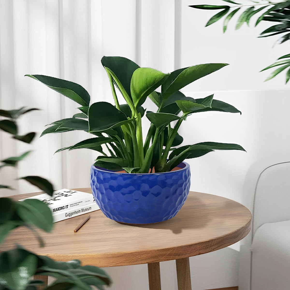 3 Pieces Ceramic Flowerpot