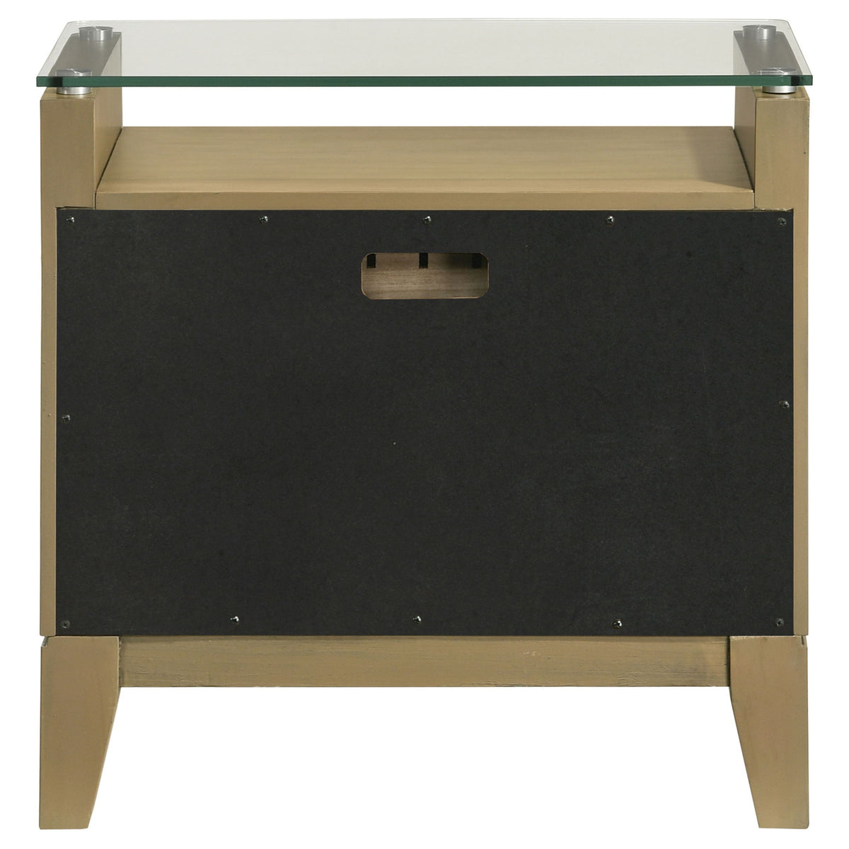 Menlo - 2 Drawer Nightstand - Pine Wood