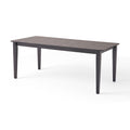 Farmhouse Charm Dining Table With Square Leg