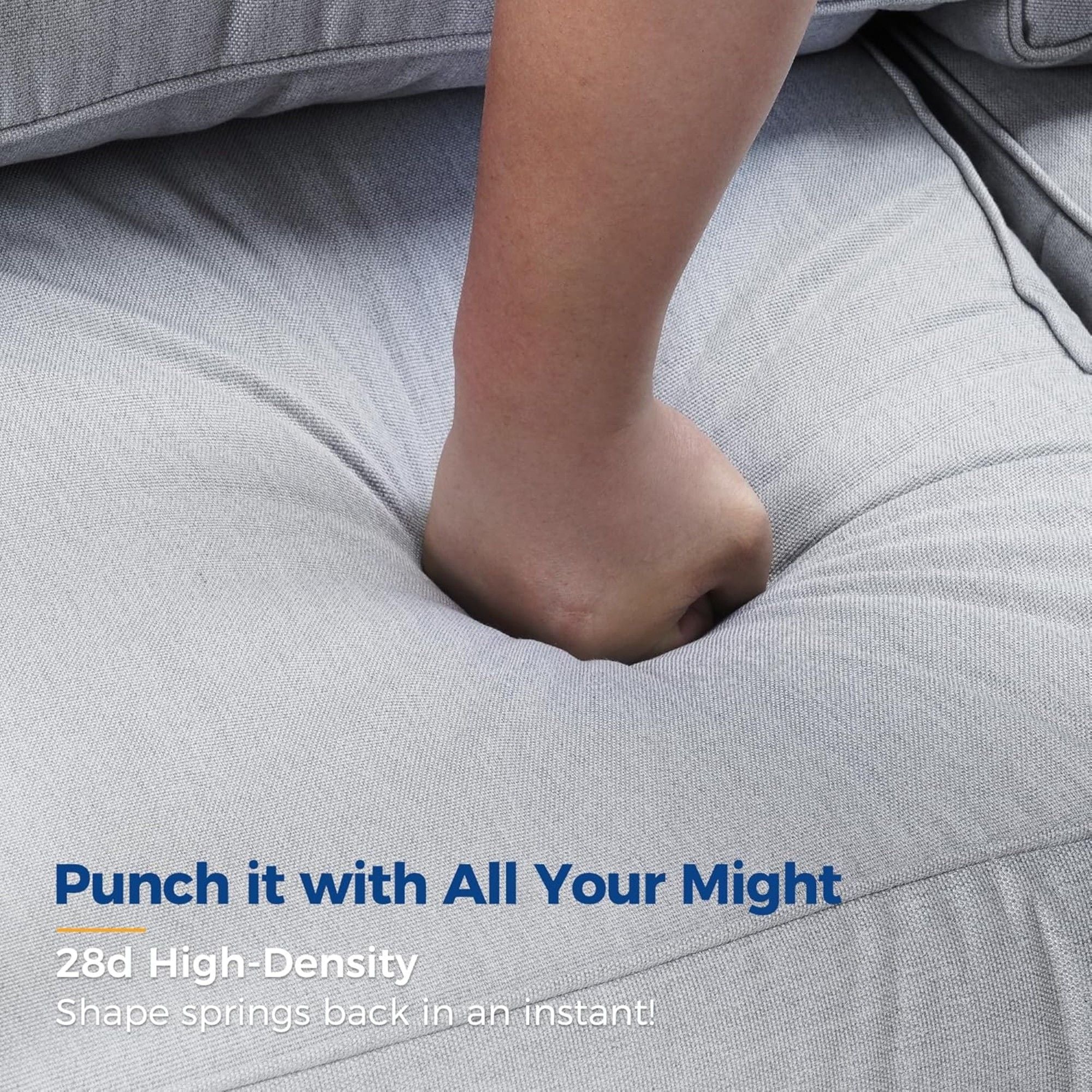 Outdoor Patio Set, All-Weather With Thick Cushions