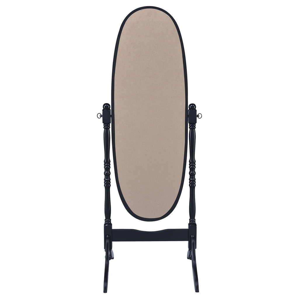 Dunne - Cheval Mirror With Oval Frame