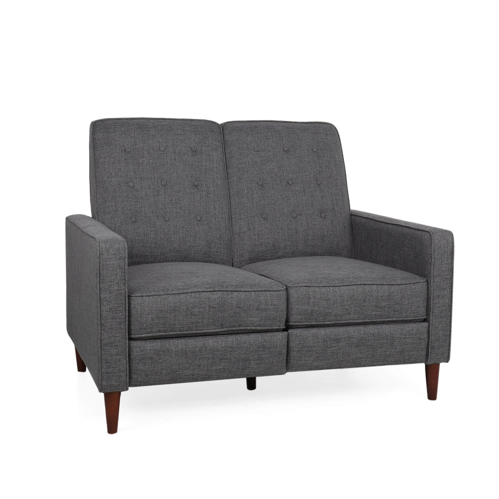 Manville - Contemporary Tufted Loveseat Pushback Recliner