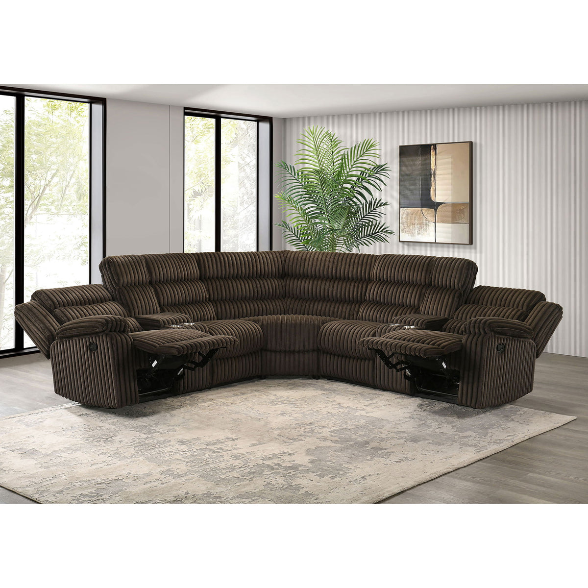 Kendra - Reclining Sectional Sofa