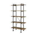 Nefo - Bookshelf - Rustic Oak & Black