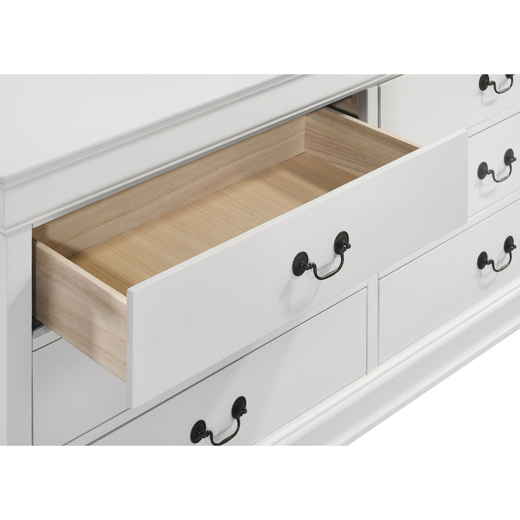 Bedroom Set With Curved Details
