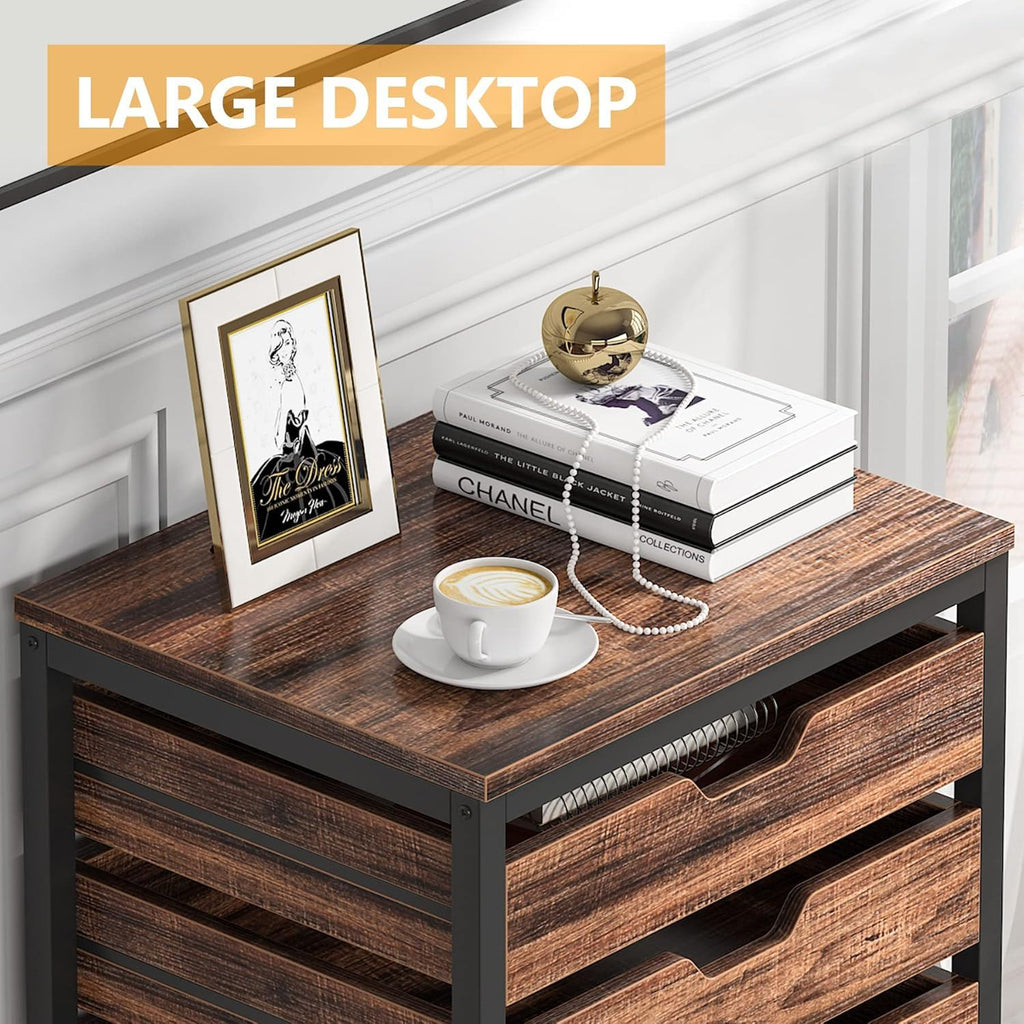 Storage Chest With Wheels, Mobile Drawer Unit