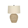 Lighting, Table Lamp, Rattan, Resin, Transitional - Beige