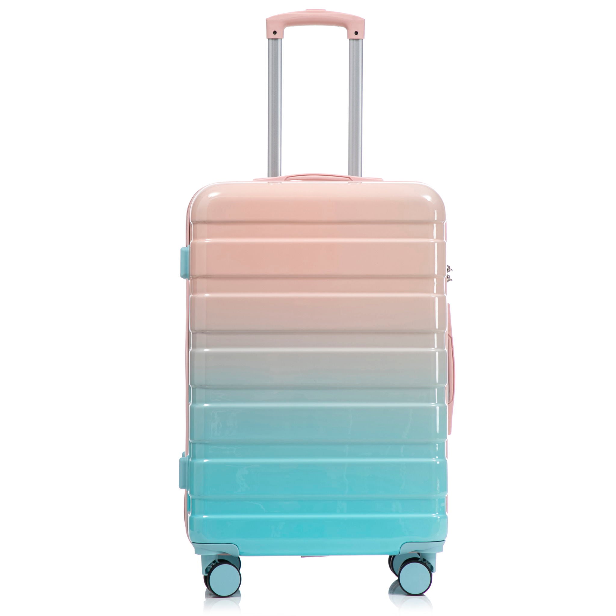 Luggage Set 20" /24" /28" With Combination Lock And Silent Wheels