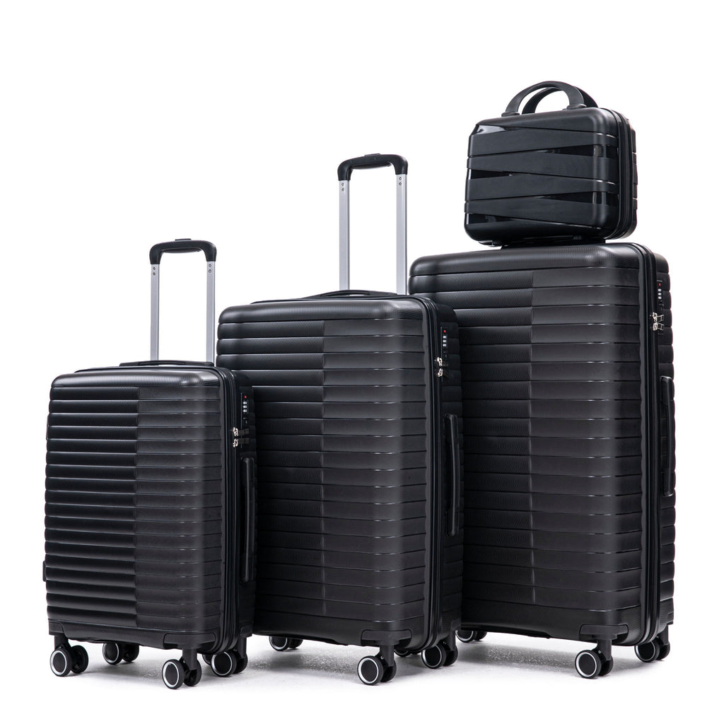 4 Piece Luggage Set, Combination Lock