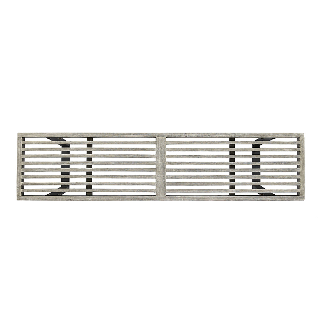 Intrinsic - Outdoor Dining Bench With Slat Top