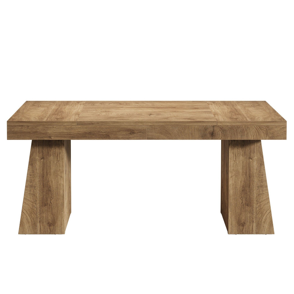Executive Desk, Workstation With Double Trapezoid Base