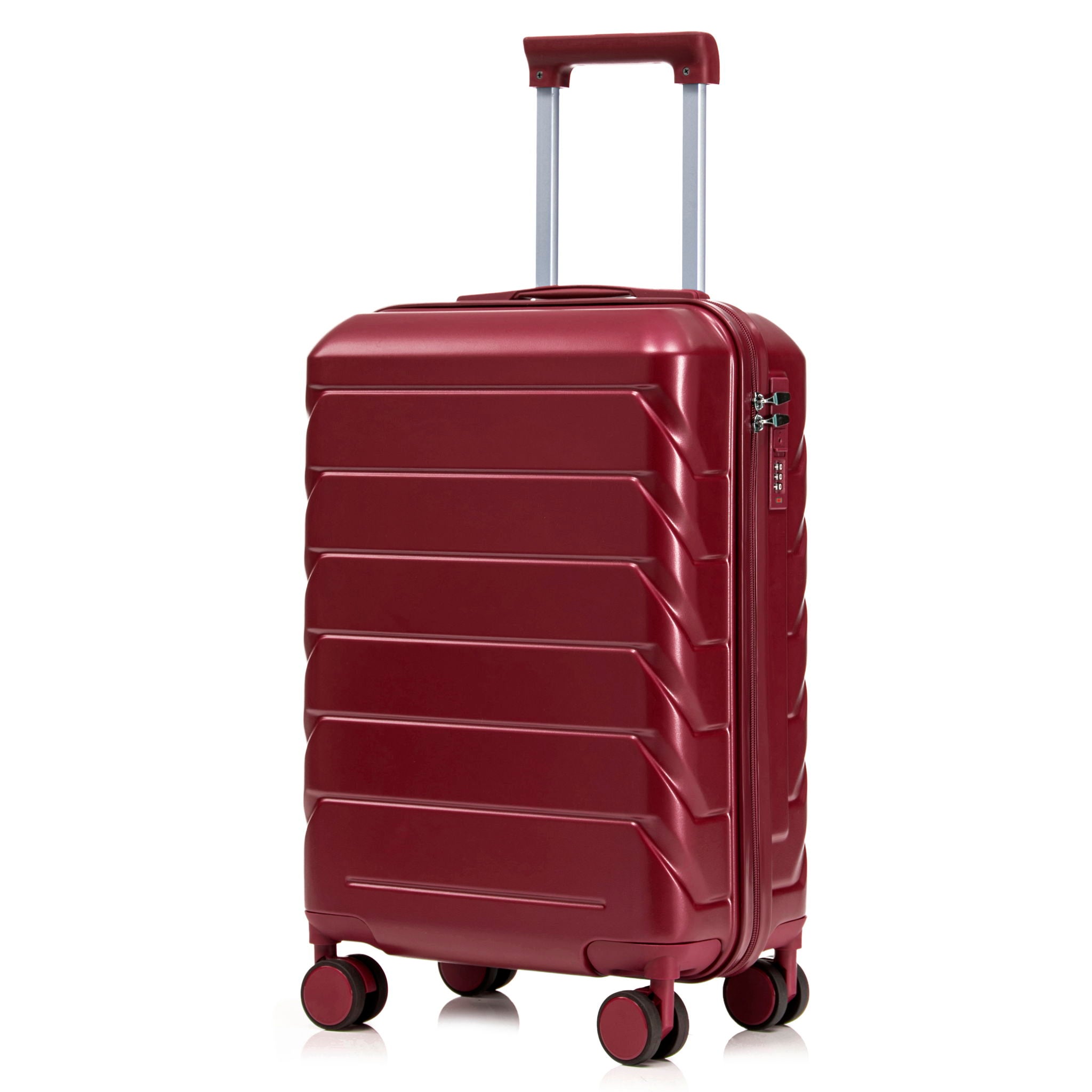 Hard Shell Travel Luggage With Scratch Resistant Surface