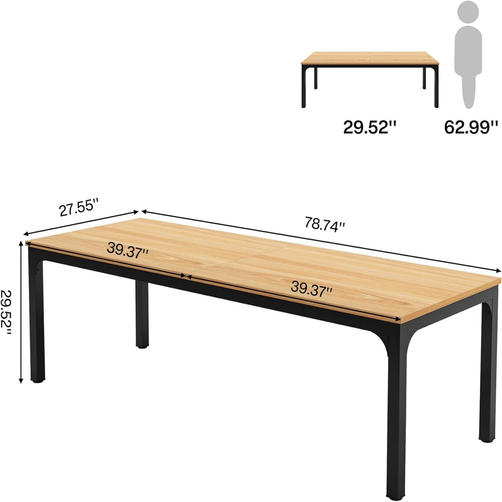 Rectangle Dining Table For 6 - 8 People